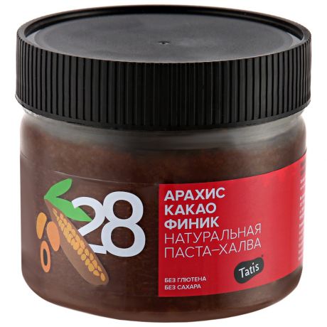 Паста-халва Tatis арахисовая с какао 300 г