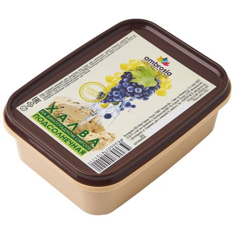 Халва на виноградном сиропе Ambrosia 250 г