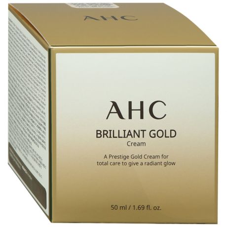 Крем для лица AHC Brilliant Gold Антивозрастной интенсивный 50 мл
