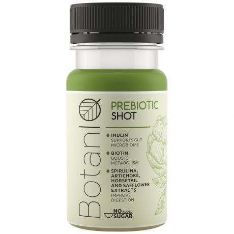 Напиток функциональный BotanIQ Prebiotic Shot для пищеварения и микробиоты 100 мл