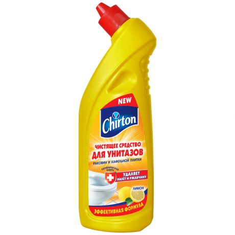 Чистящее средство Chirton Лимон жидкость для унитазов 750 мл