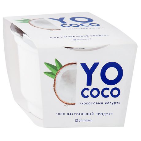 Йогурт кокосовый Город-Сад Yococo 125 г