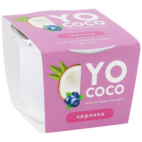 Йогурт кокосовый Город-Сад Yococo ягодный 125 г