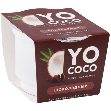 Йогурт кокосовый Город-Сад Yococo шоколадный 125 г