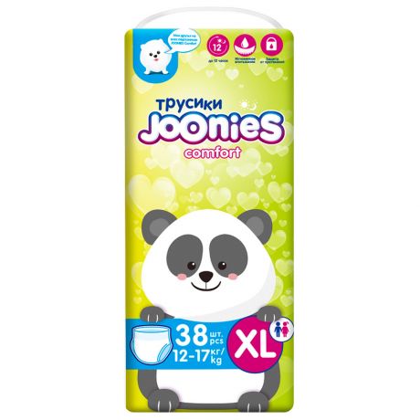 Подгузники-трусики Joonies Comfort XL (12-17 кг, 38 штуки)