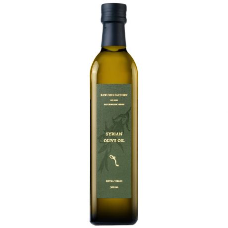Масло Raw oils factory оливковое сирийское 500 мл