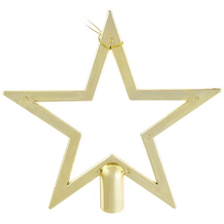 Украшение Новогоднее Magic Time Звезда-верхушка на елку золото 19.5х2x20 см