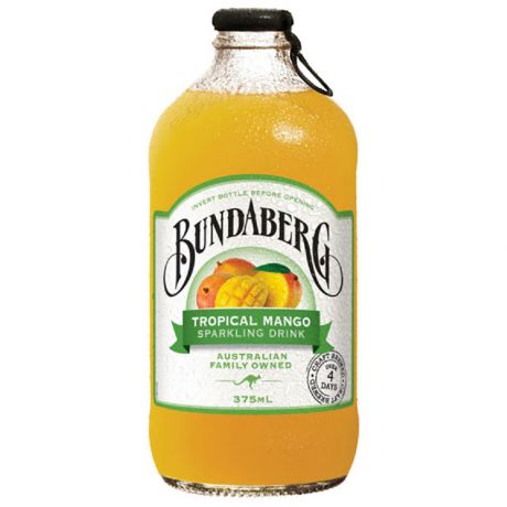 Напиток Bundaberg Tropical Mango газированный непастеризованный 0.375 л