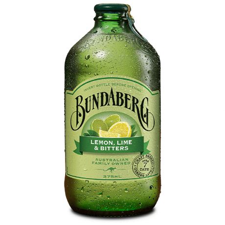 Напиток Bundaberg Lemon Lime & Bitters газированный непастеризованный 0.375 л