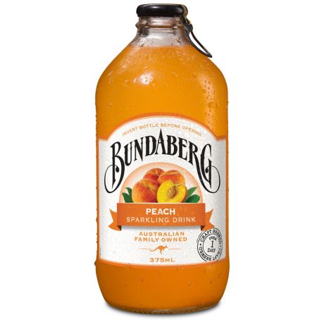 Напиток Bundaberg Peach газированный непастеризованный 0.375 л