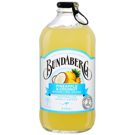 Напиток Bundaberg Pineapple&Coconut газированный непастеризованный 0.375 л