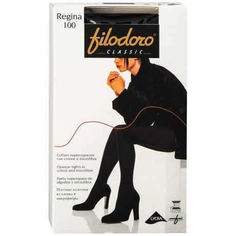 Колготки Filodoro Classic Regina Nero размер 2 100 den