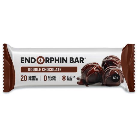 Батончик Endorphin Bar протеиновый Двойной шоколад 60 г