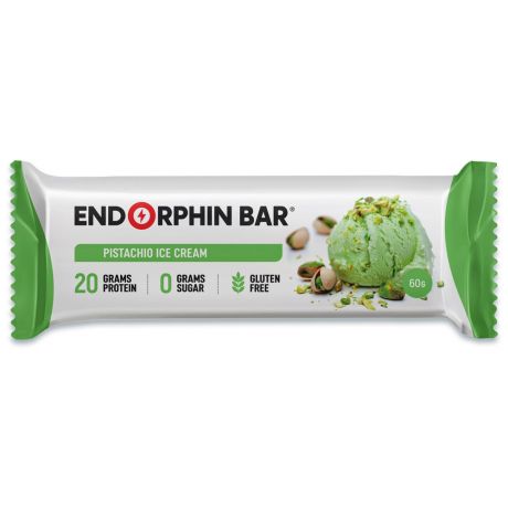 Батончик Endorphin Bar протеиновый Фисташковое мороженое 60 г