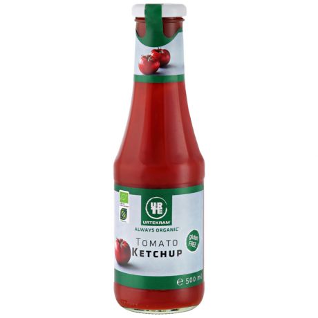 Кетчуп Urtekram томатный без глютена органический 500 мл