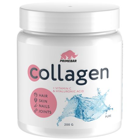 БАД Primebar Collagen Коллаген Pure чистый с нейтральным вкусом 200 г