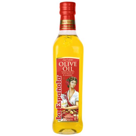 Масло La Espanola оливковое рафинированное Olive Oil Classic 500 мл
