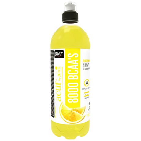 Напиток с натуральным соком QNT Актиф бай джус ВСАА 8000 Лимон 700 мл