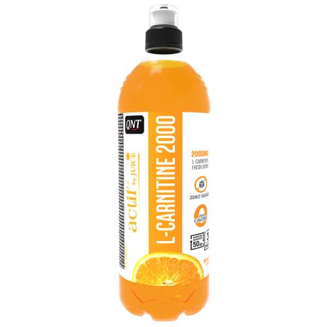 Напиток с натуральным соком QNT Актиф бай джус 2000 L-Карнитин Апельсин 700 мл