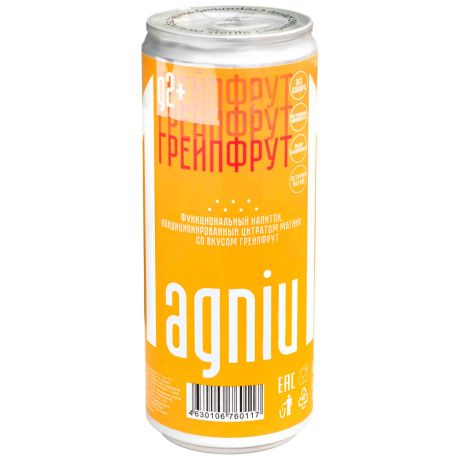 Напиток функциональный MagniuM со вкусом Грейпфрут газированный 0.33 л
