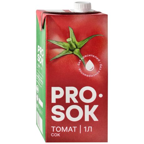 Сок Pro Sok томатный 1 л