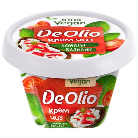 Крем на растительной основе De Olio томаты базилик 20% 200 г