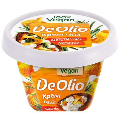 Крем на растительной основе De Olio грибы лисички 20% 200 г