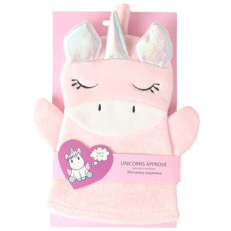 Мочалка-варежка Unicorns Approve