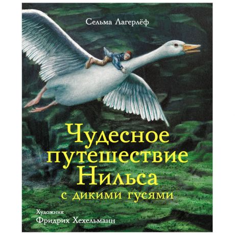 100 лучших книг. Чудесное путешествие Нильса с дикими гусями. Изд. Стрекоза