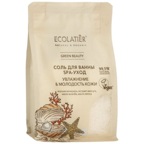Соль для ванны Ecolatier Ecl Green Spa-уход 600 г