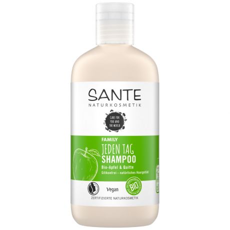 Шампунь для волос Sante Family для ежедневного использования с био-яблоком и айвой 250 мл