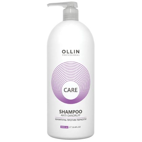 Шампунь для волос Ollin Professional Care Anti-Dandruff Shampoo против перхоти 1 л