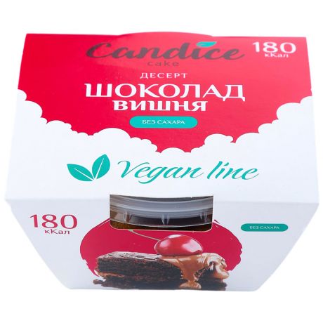Десерт Candice Шоколад-вишня веганский 100 г