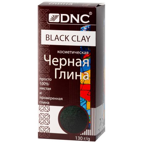 Глина косметическая для лица DNC черная 130 г