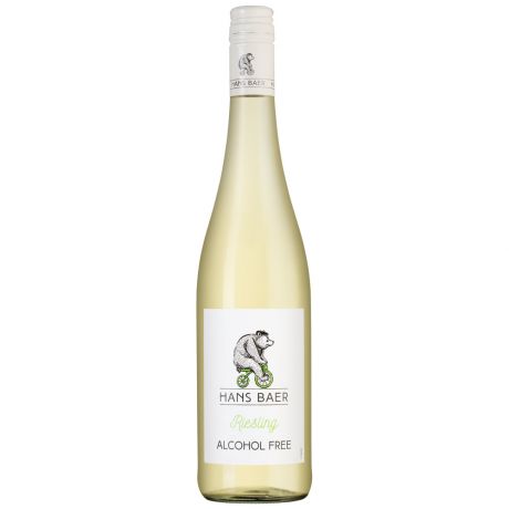 Вино Hans Baer Riesling белое безалкогольное 0.5% 0.75 л