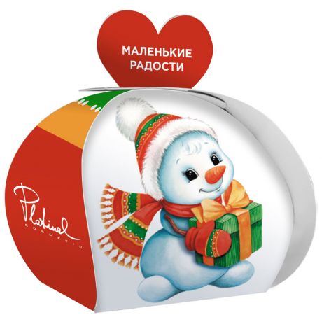Набор для ванн Platinel Маленькие Радости Соль шипучая Малышок-снеговичок 40 г