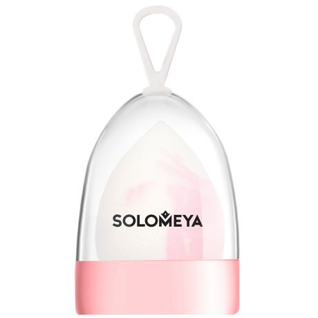 Двусторонний косметический спонж Solomeya для макияжа Капля 1 штука