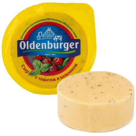 Сыр Oldenburger с томатом и базиликом 50% цилиндр 350 г