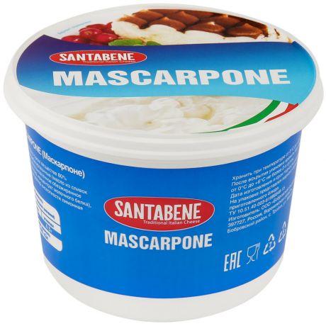 Сыр Santabene Mascarpone 80% 500 г