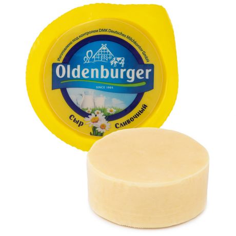 Сыр Oldenburger Сливочный 50% цилиндр 350 г