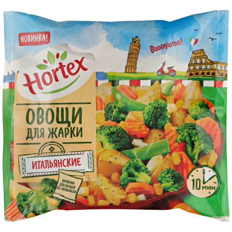 Смесь овощная Hortex Овощи для жарки Итальянские замороженная 400 г