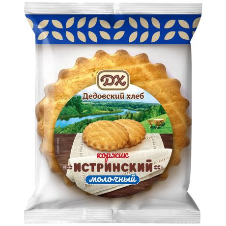 Коржик Дедовский хлеб молочный 90 г
