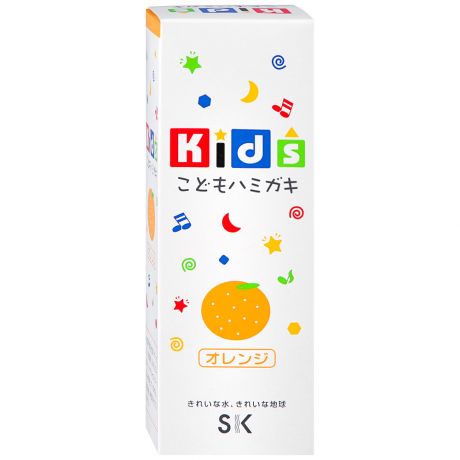 Зубная паста детская SK Kids с ароматом апельсина 60 г