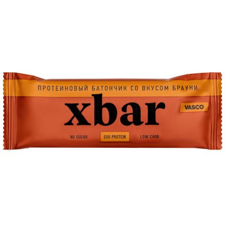 Батончик Xbar протеиновый со вкусом брауни 60 г
