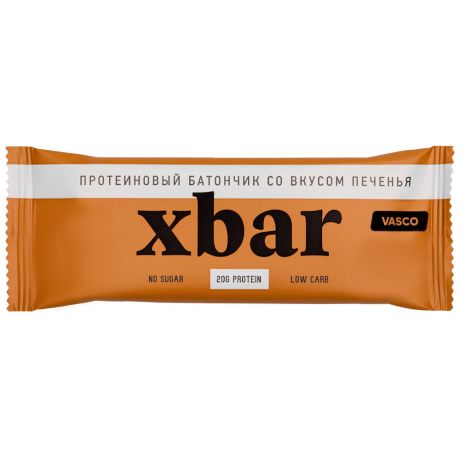 Батончик Xbar протеиновый со вкусом печенья 60 г