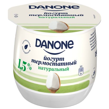 Йогурт Danone термостатный 1.5% 160 г