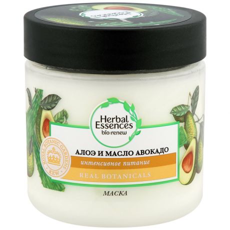 Маска для волос и кожи головы Herbal Essences с Алоэ + Масло авокадо 250 мл