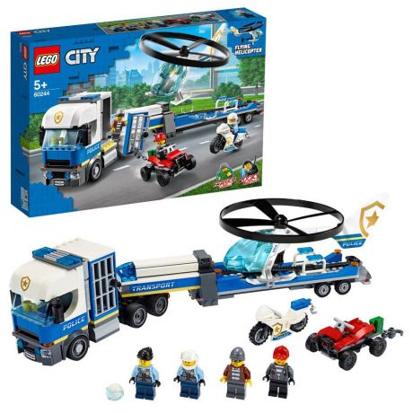 Конструктор Lego City Police Полицейский вертолетный транспорт