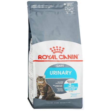 Корм сухой Royal Canin Urinary Care в целях профилактики мочекаменной болезни для взрослых кошек 2 кг