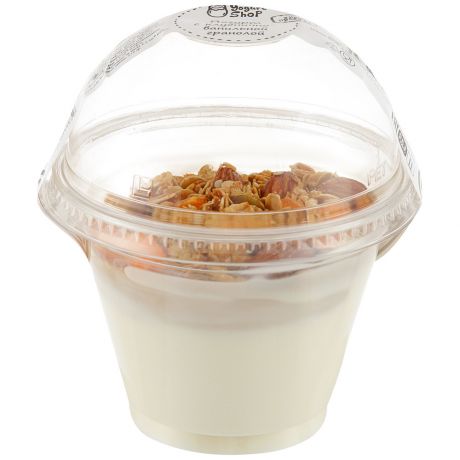 Йогурт Yogurt Shop с клубнично-ванильной гранолой 7.6% 175 г